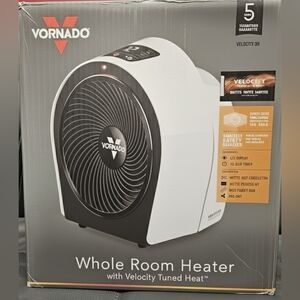 Vornado Whole Room Heater - Black and White